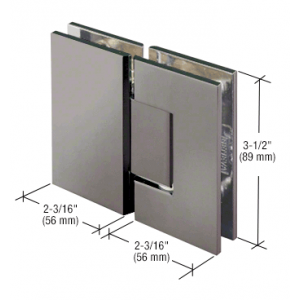 Gun Metal Grey L Shape Shower Screen Hinge H10-GM